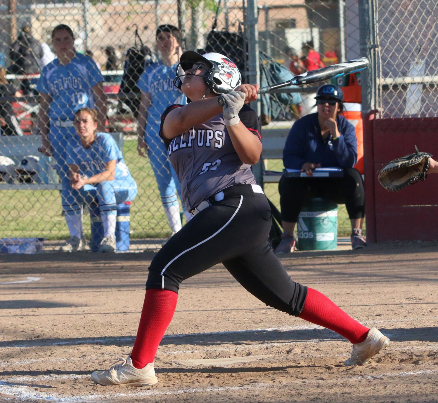 Hanford takes advantage of five Redwood errors, moves into first in WYL
